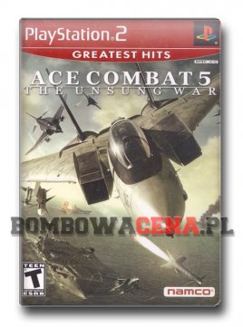 Ace Combat 5: The Unsung War [PS2] NTSC USA, Greatest Hits, (unikat)