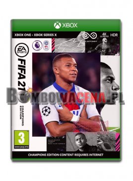 FIFA 21 [XSX][XBOX ONE] PL, Edycja Mistrzowska, NOWA