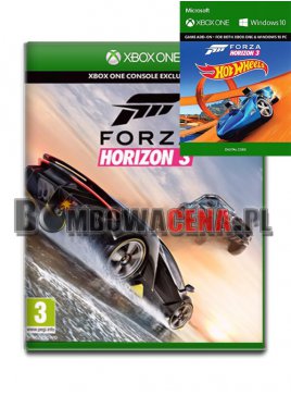 Forza Horizon 3 + Hot Wheels [XBOX ONE] (klucz)
