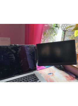 Kefeya Przenośny monitor do laptopa, 14" FHD 1080P IPS 300nit