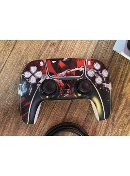 Konsola playstation 5 w motywie deadpool