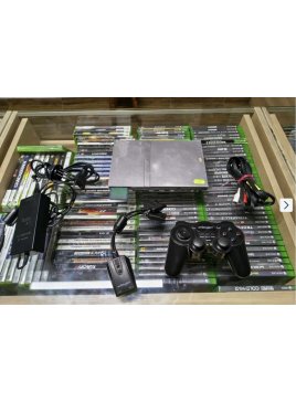 Konsola PS2 scph-70003 bezprzewodowy pad okablowanie (29). Czytaj opis