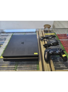 Konsola ps4 slim 500gb, pad, okablowanie (41). Czytaj opis