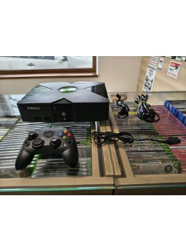 Konsola Xbox classic 80gb +pad +okablowanie +modchip evox/cerbios +gry [XBOX] Czytaj opis