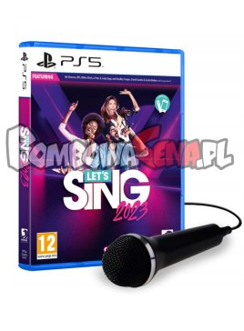 Let's Sing 2023 [PS5] + 1 mikrofon PL, NOWA