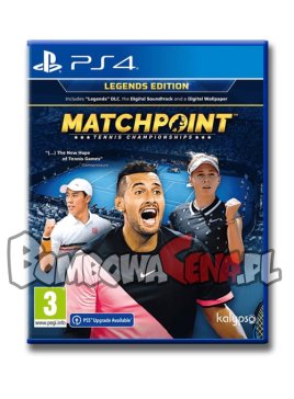 Matchpoint: Tennis Championships [PS4] Legends Edition, PL, NOWA
