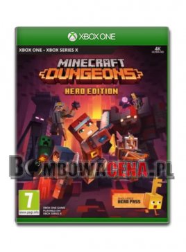 Minecraft: Dungeons [XBOX ONE][XSX] Hero Edition PL, NOWA