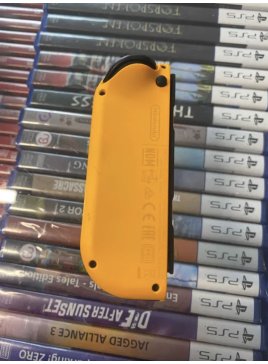 Pomarańczowy Prawy Kontroler Nintendo Switch Joy-con