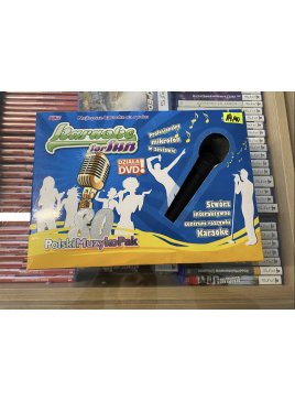 Techland Karaoke for Fun Polski Muzykopack 80 z mikrofonem