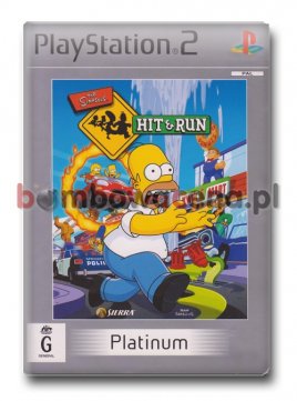 The Simpsons: Hit & Run [PS2] Platinum (błąd)