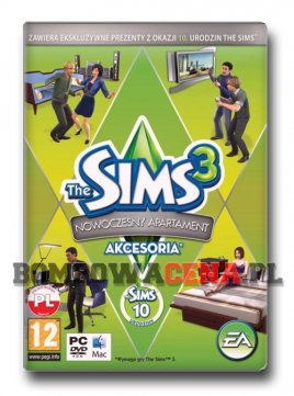 The Sims 3: Nowoczesny apartament - akcesoria [PC] PL, dodatek