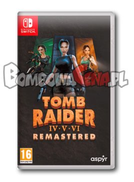 Tomb Raider IV - V - VI Remastered [Switch] PL, NOWA