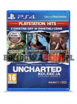 Uncharted: Kolekcja Nathana Drake'a [PS4] PL dubbing, Playstation Hits