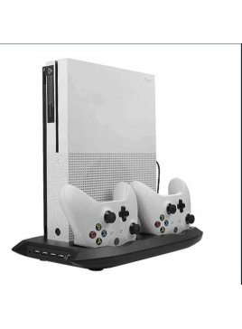 Wentylator chłodzący Lictin Xbox One S, z stacją ładującą