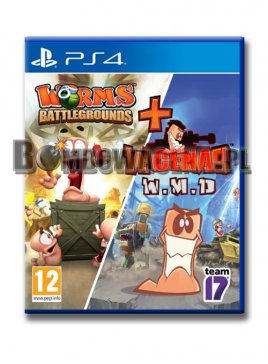 Worms: Battlegrounds + W.M.D [PS4] PL, NOWA